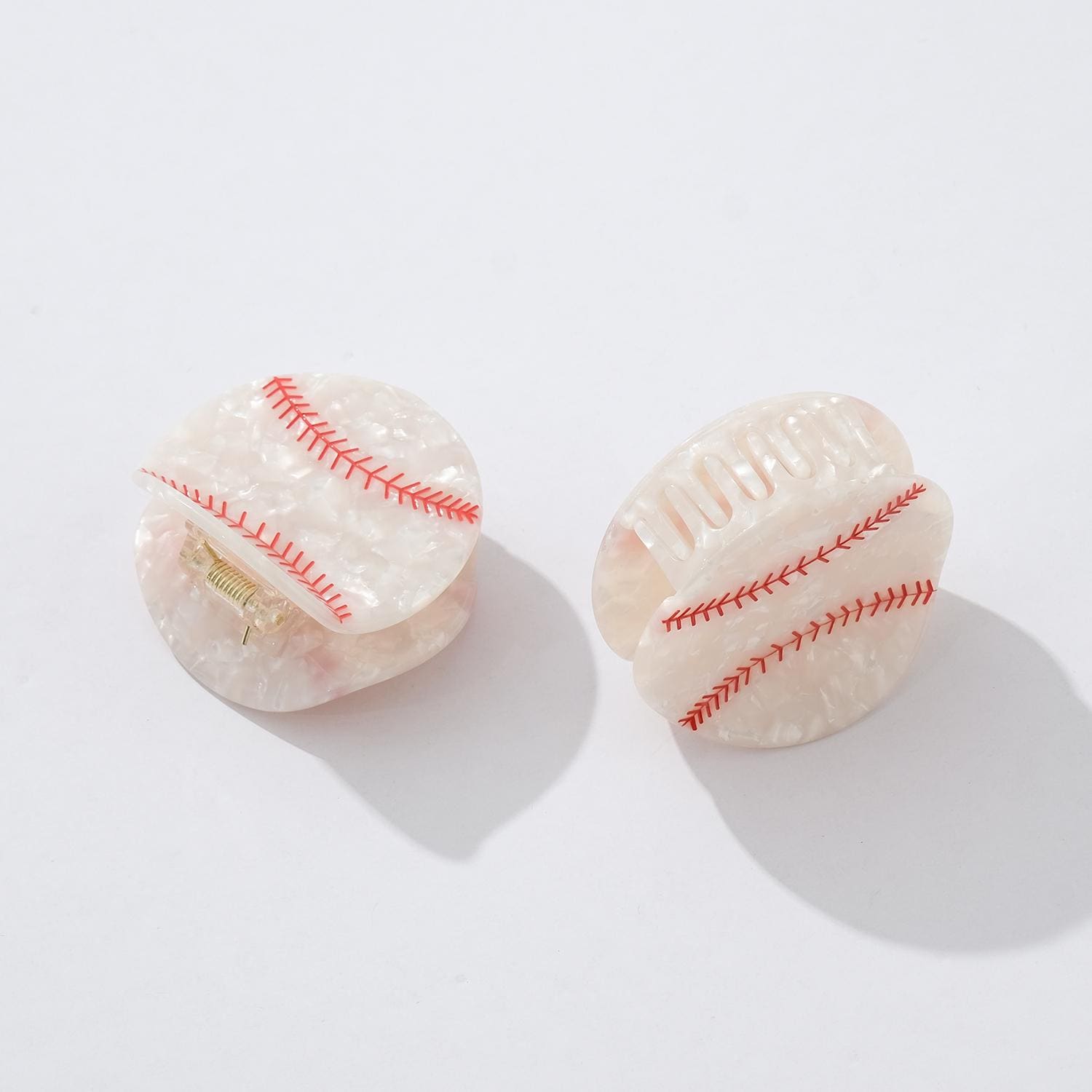 Classic Baseball Claw Clip - Medium