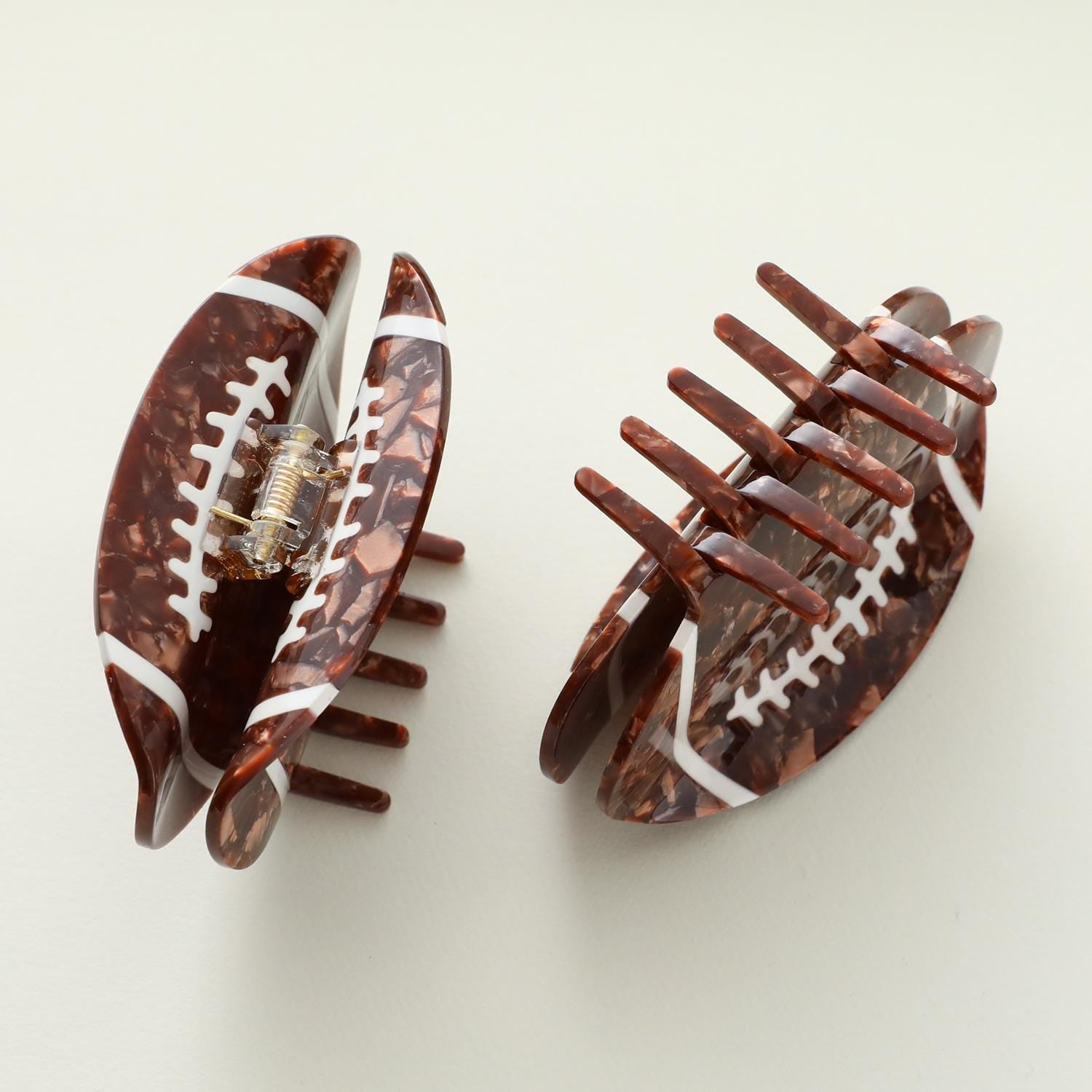 Classic Football Claw Clip - Large