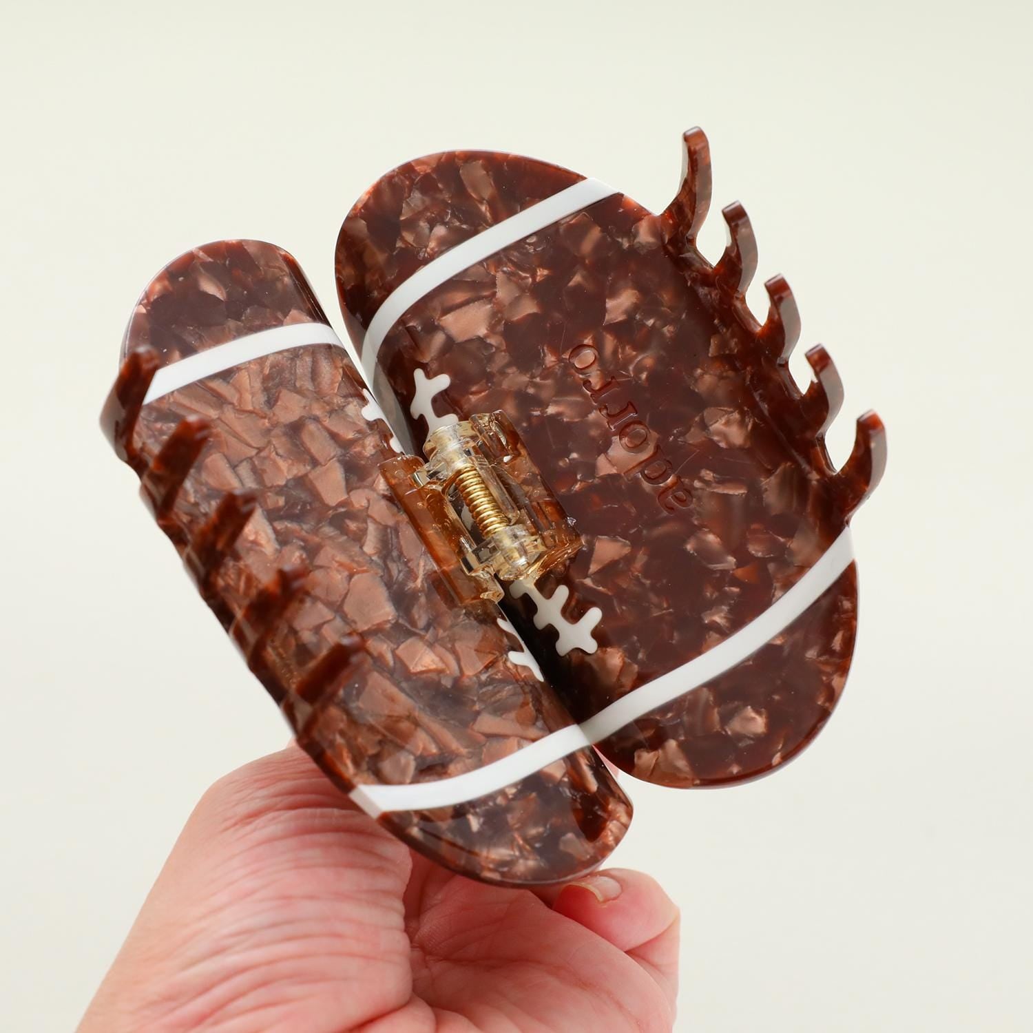 Classic Football Claw Clip - Large