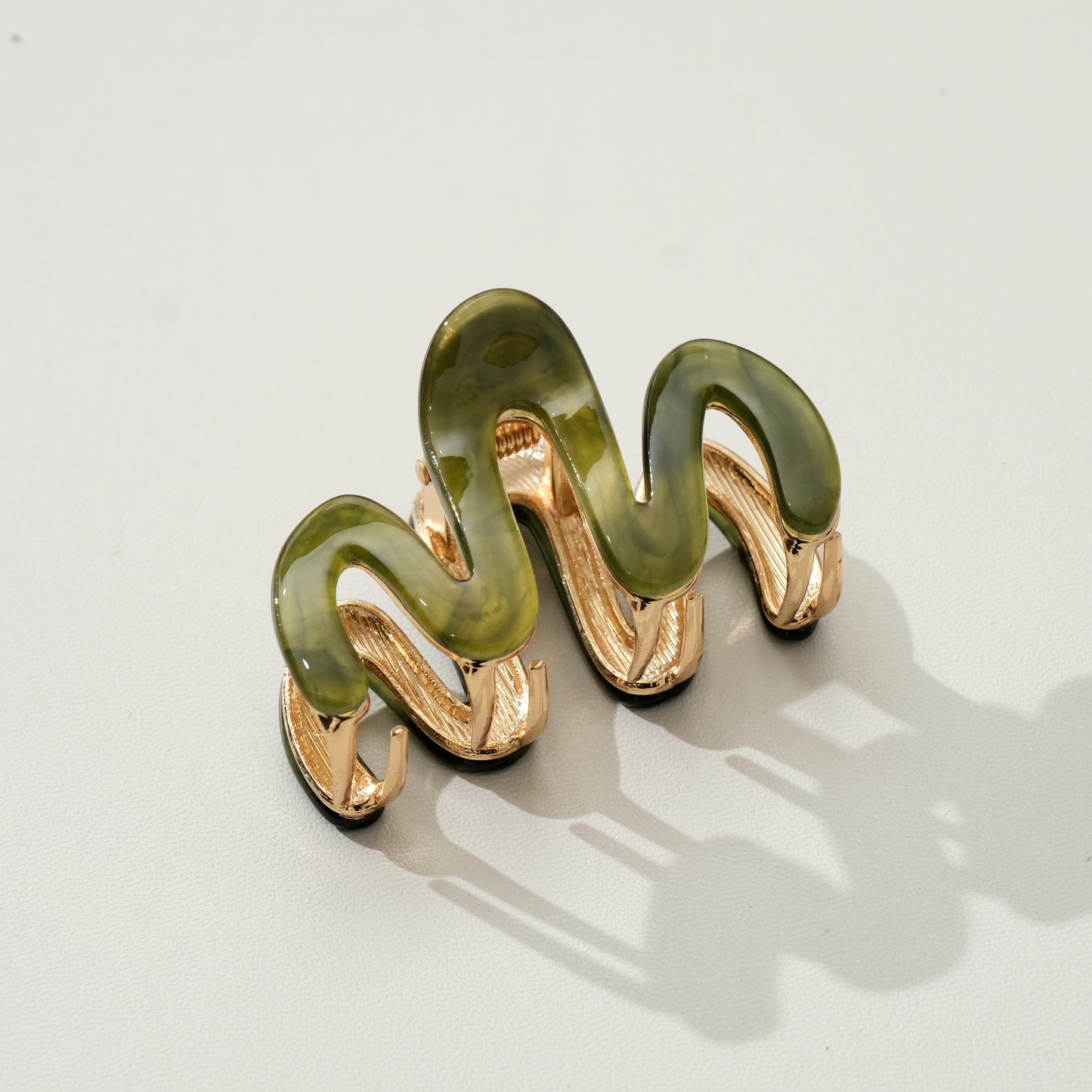 Willow Mini Garden Squiggle Metal Claw Clip - Mini