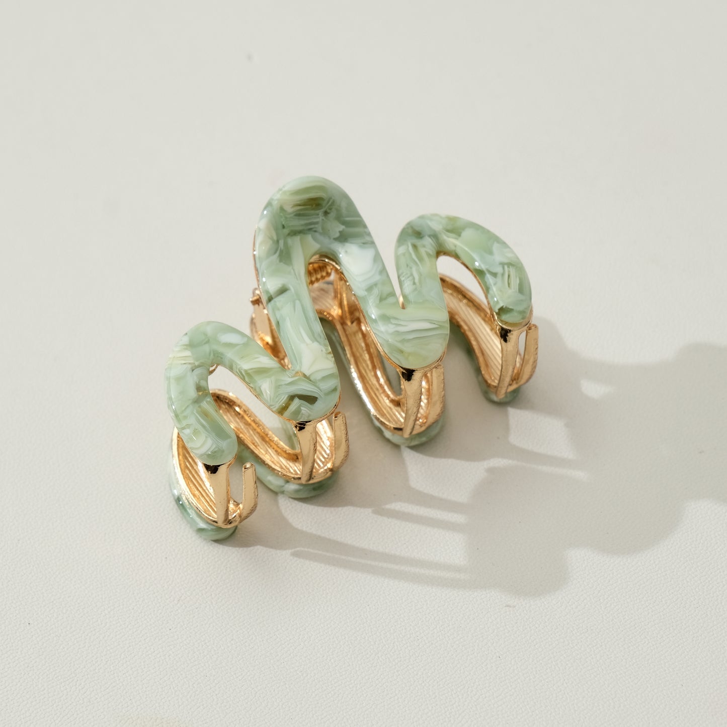 Willow Mini Garden Squiggle Metal Claw Clip - Mini